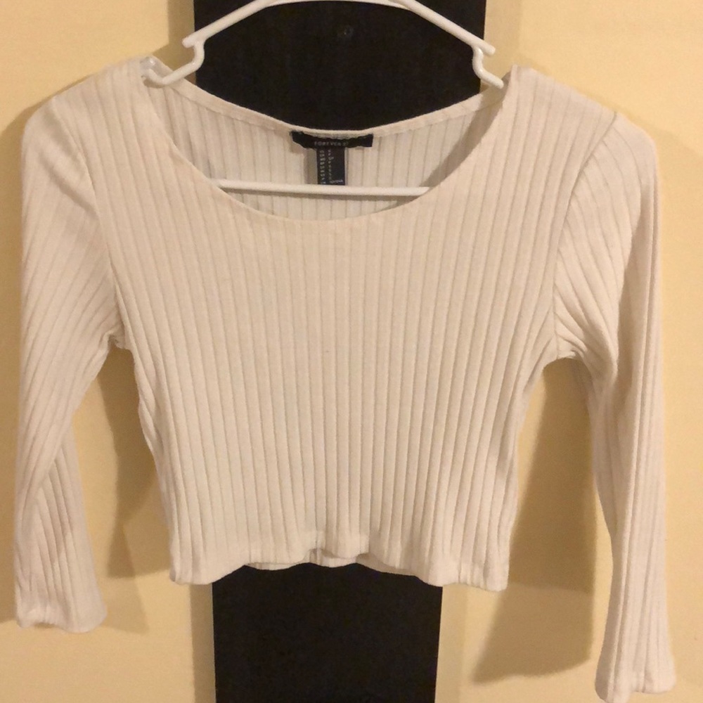 Cropped shirt